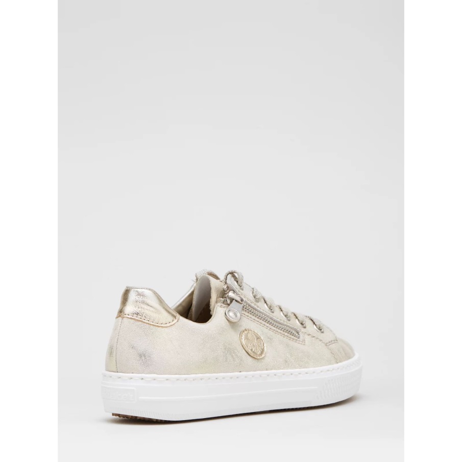 Gouden Rieker Goud Metallic Sneaker