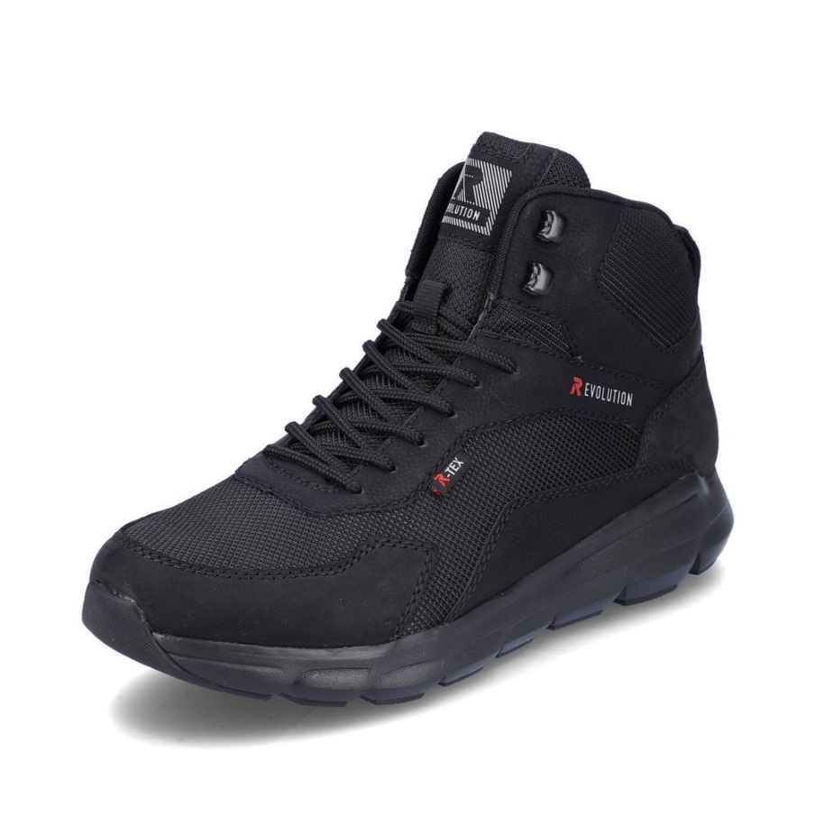 Rieker Zwarte R-evolution 07860 Herenlaarzen