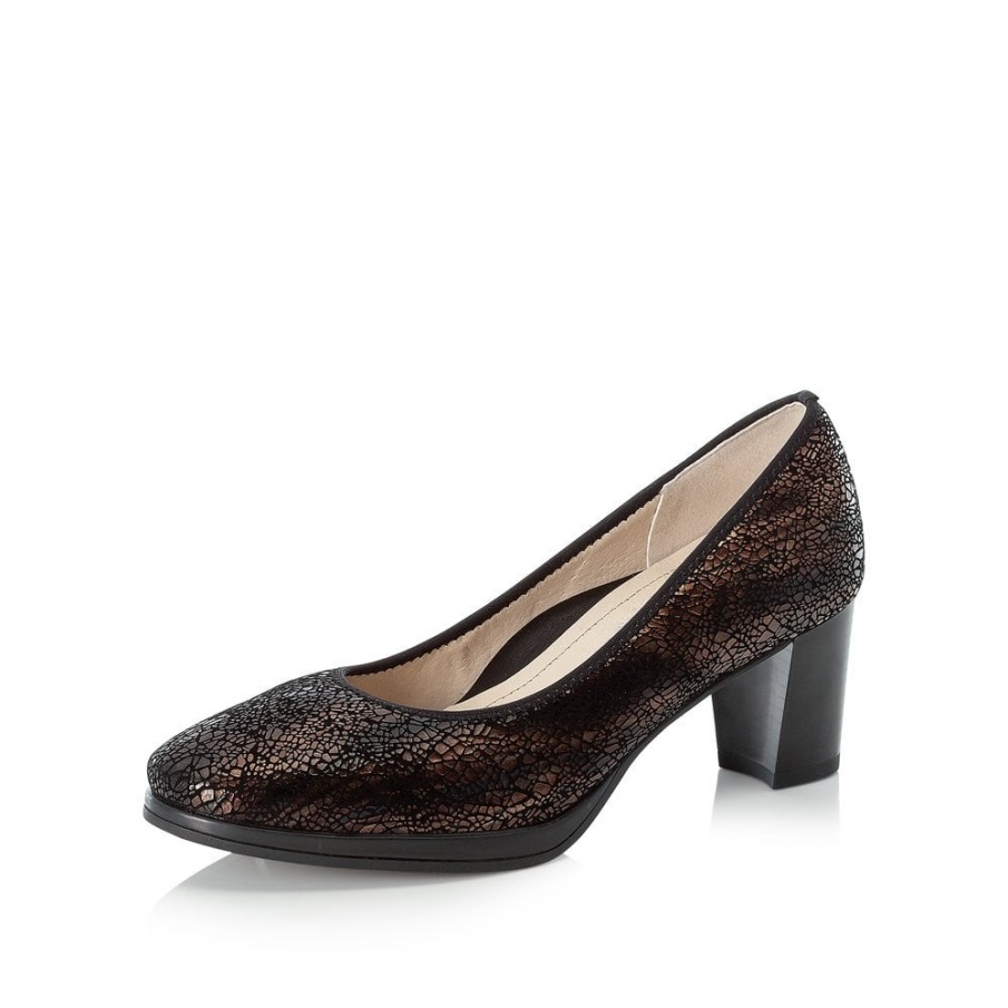 Zwarte Rieker 49560 Damesschoenen