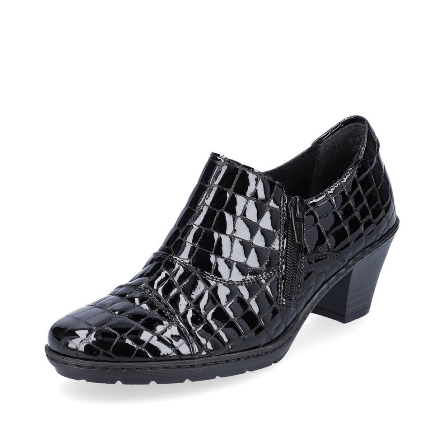 Zwarte Rieker 57173 Damesschoenen