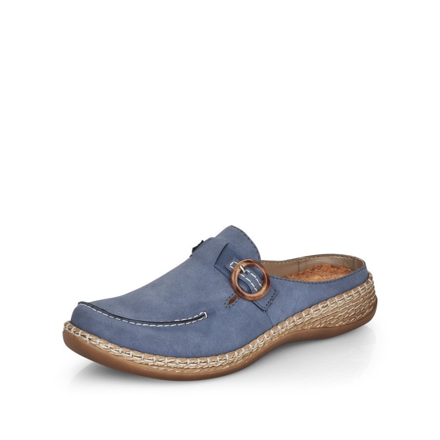Blauwe Rieker 46494 Damesschoenen
