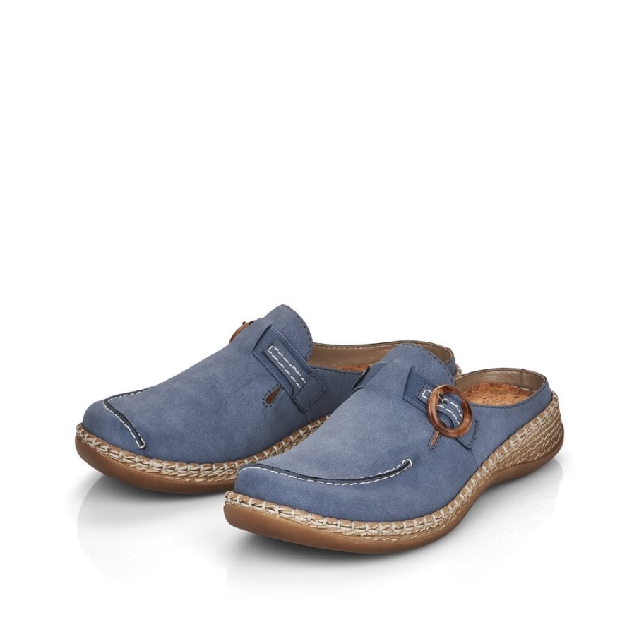 Blauwe Rieker 46494 Damesschoenen