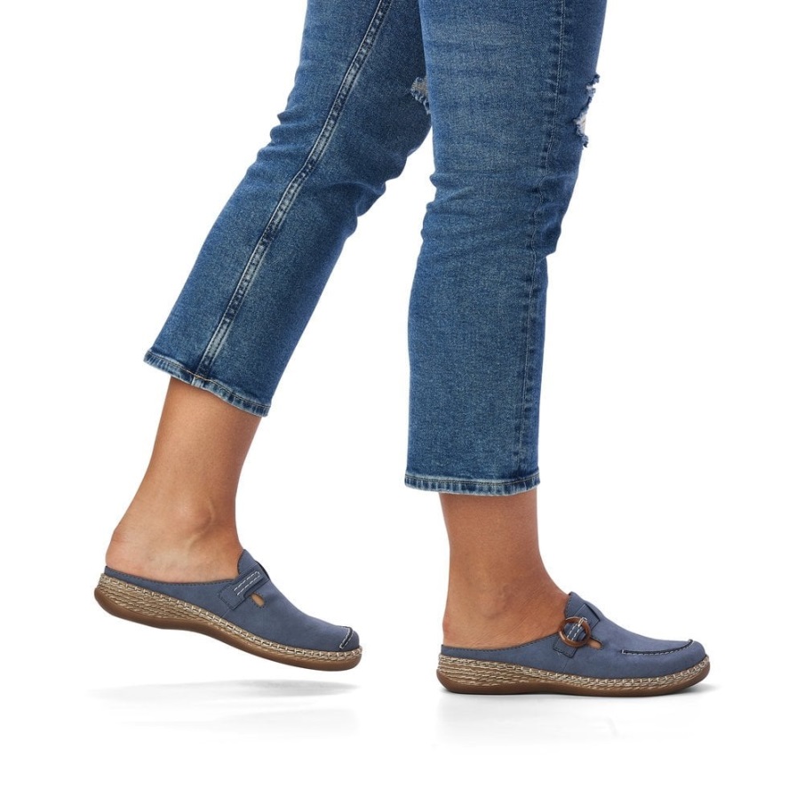 Blauwe Rieker 46494 Damesschoenen