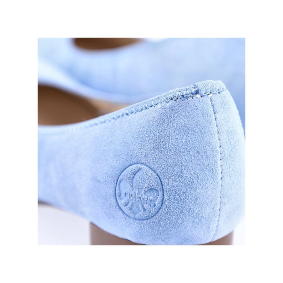 Blauwe Rieker 49260 Instapschoenen Voor Dames