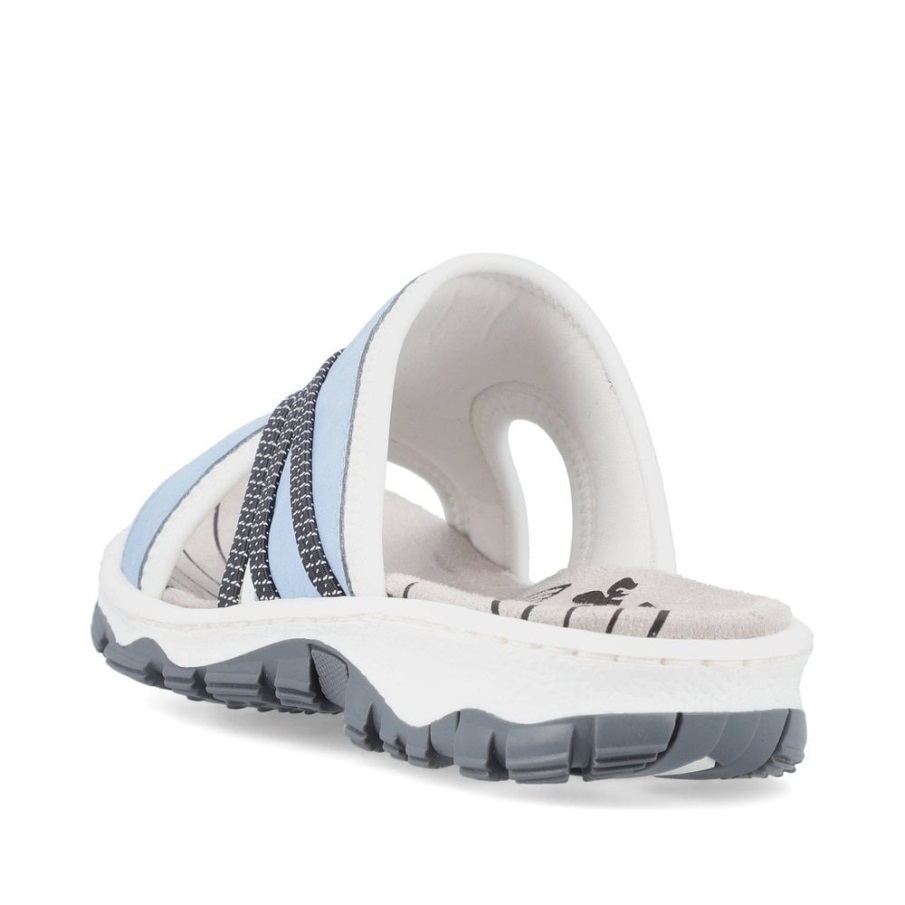 Blauwe Rieker 68880 Damessandalen