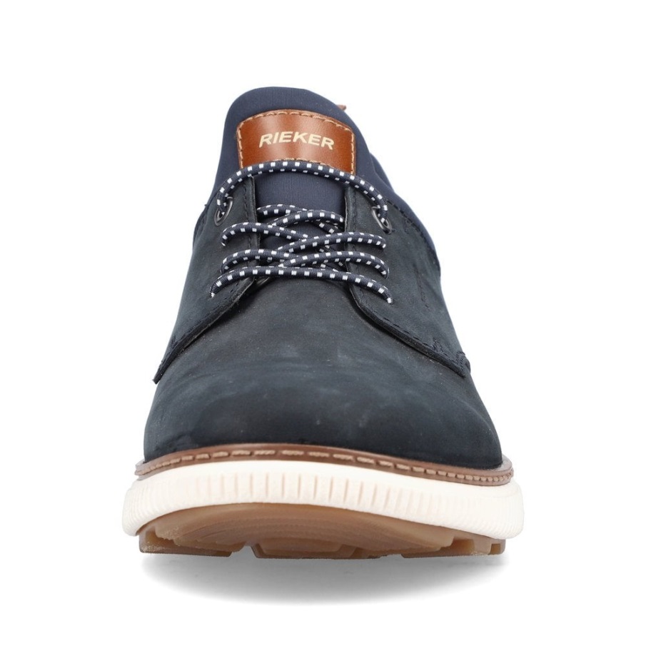 Blauwe Rieker B3360 Herenschoenen