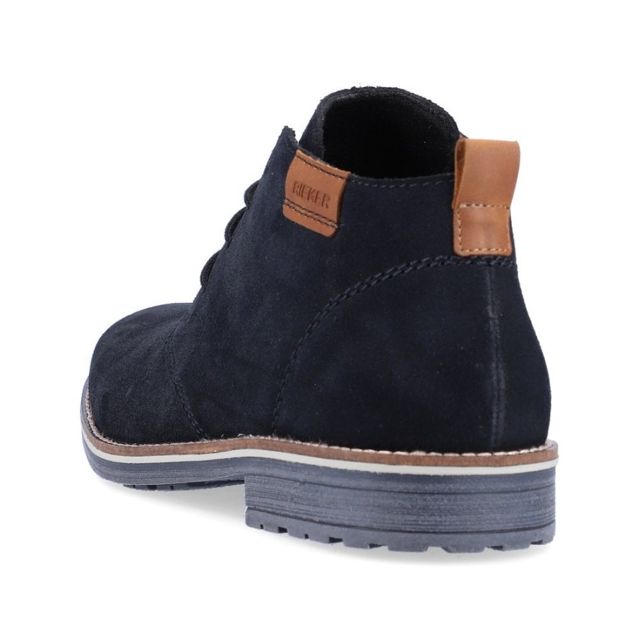 Blue Rieker Riker 33206 Men's Ankle Boots