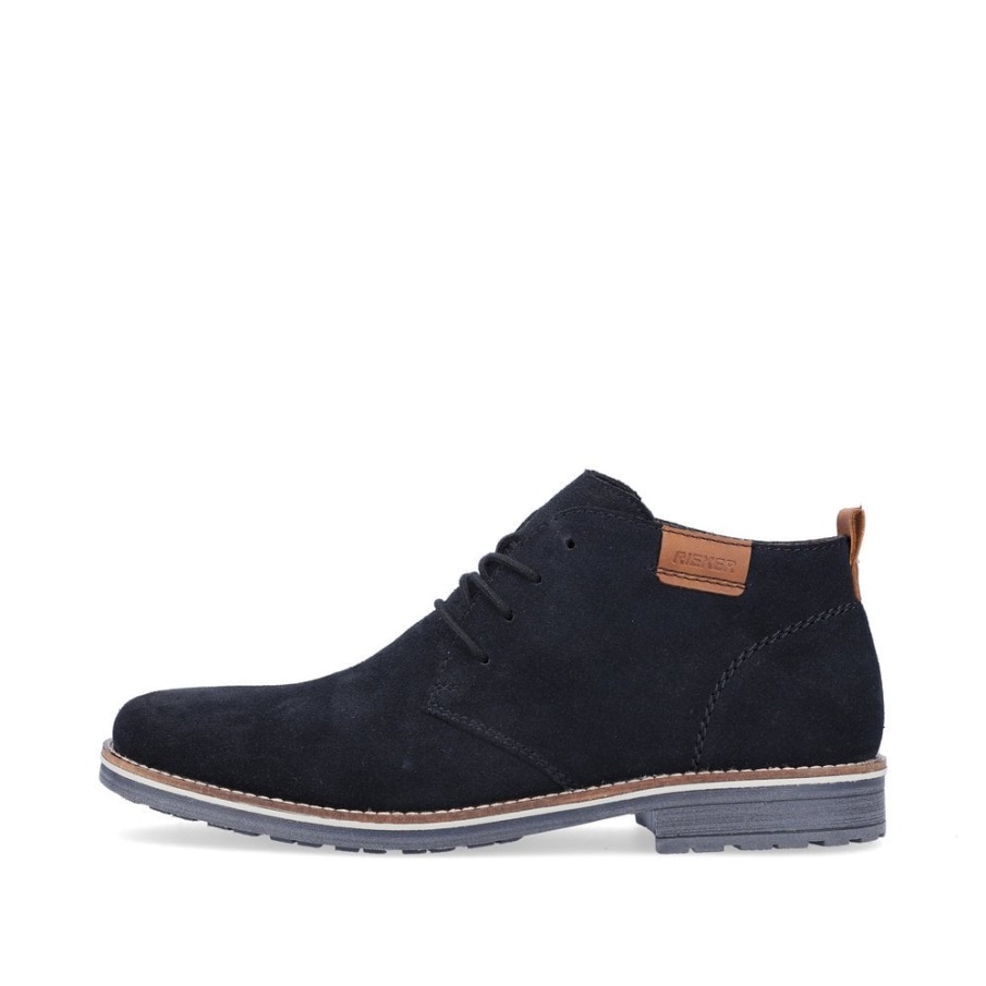 Blue Rieker Riker 33206 Men's Ankle Boots