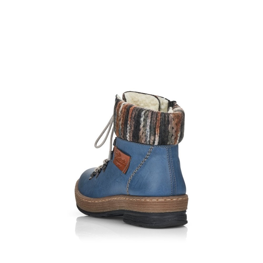 Blue Rieker Z6743 Women Boots