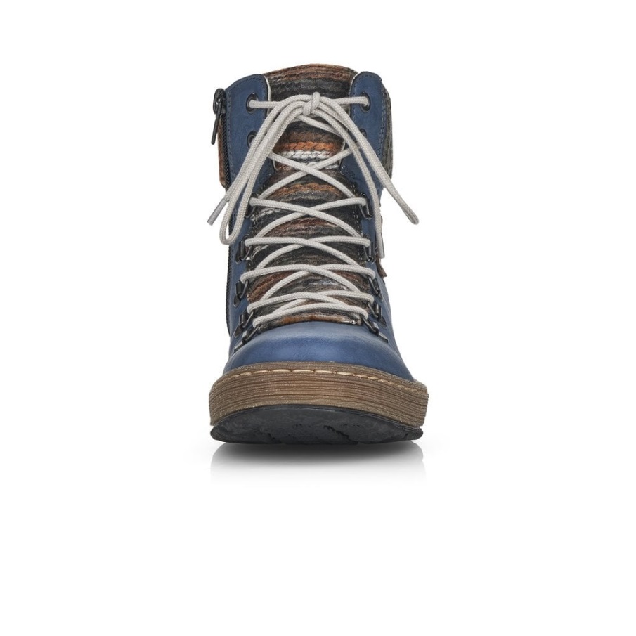 Blue Rieker Z6743 Women Boots