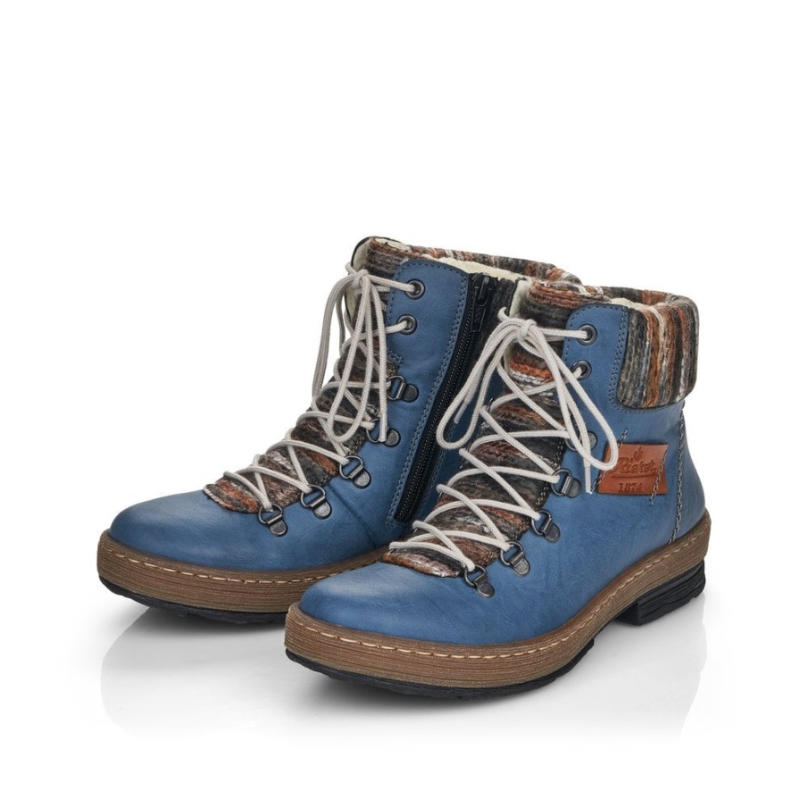 Blue Rieker Z6743 Women Boots