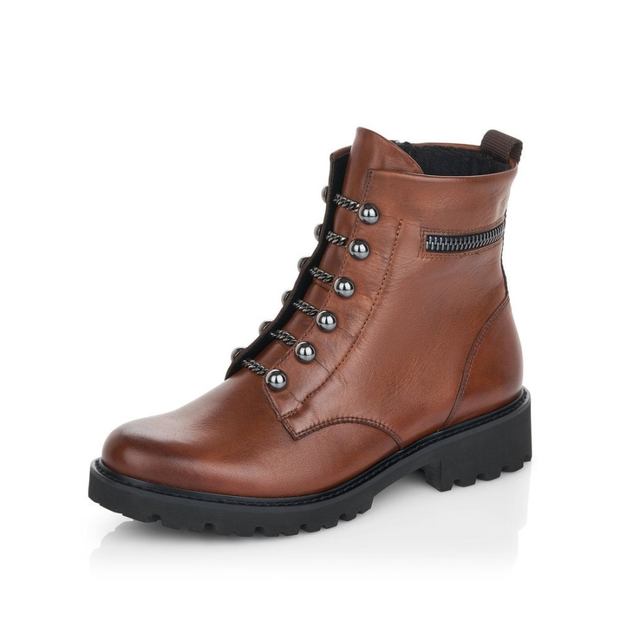 Rieker Bruine Remonte D8670 Dameslaarzen