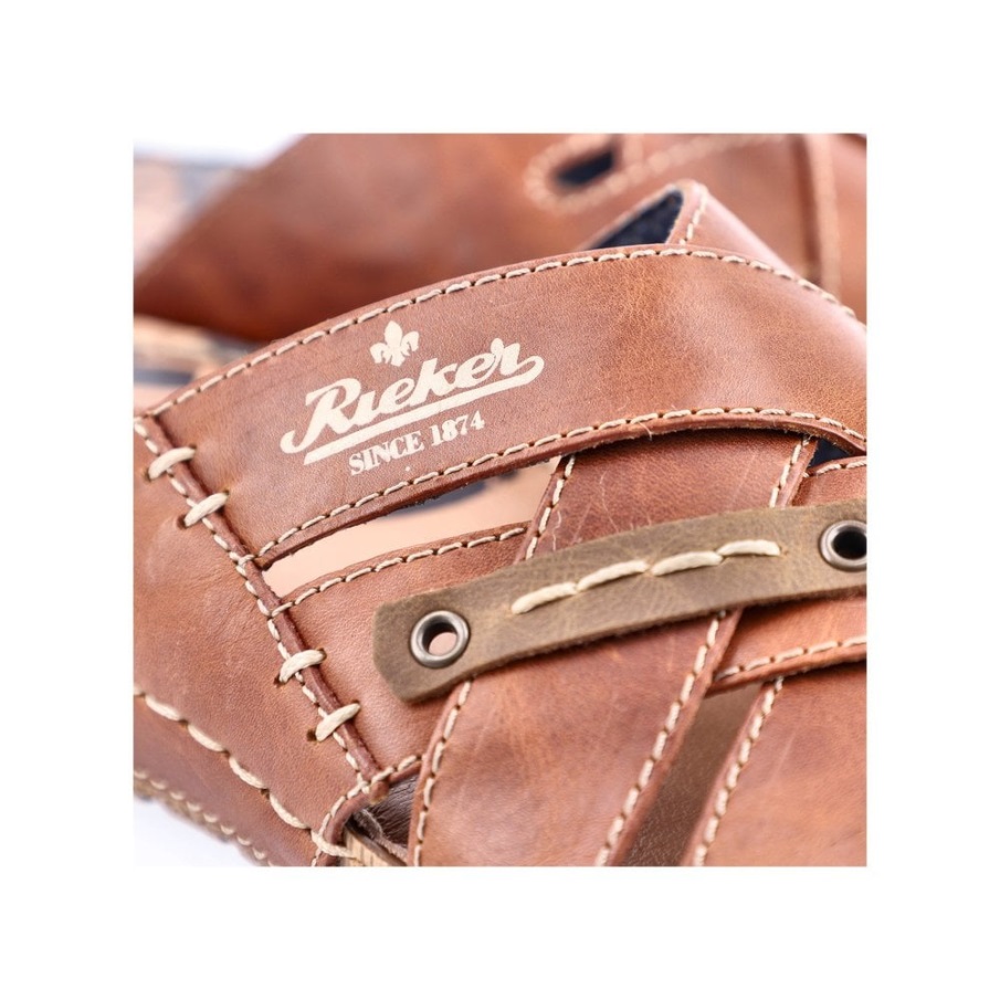 Brown Rieker 21999 Men's Sandals