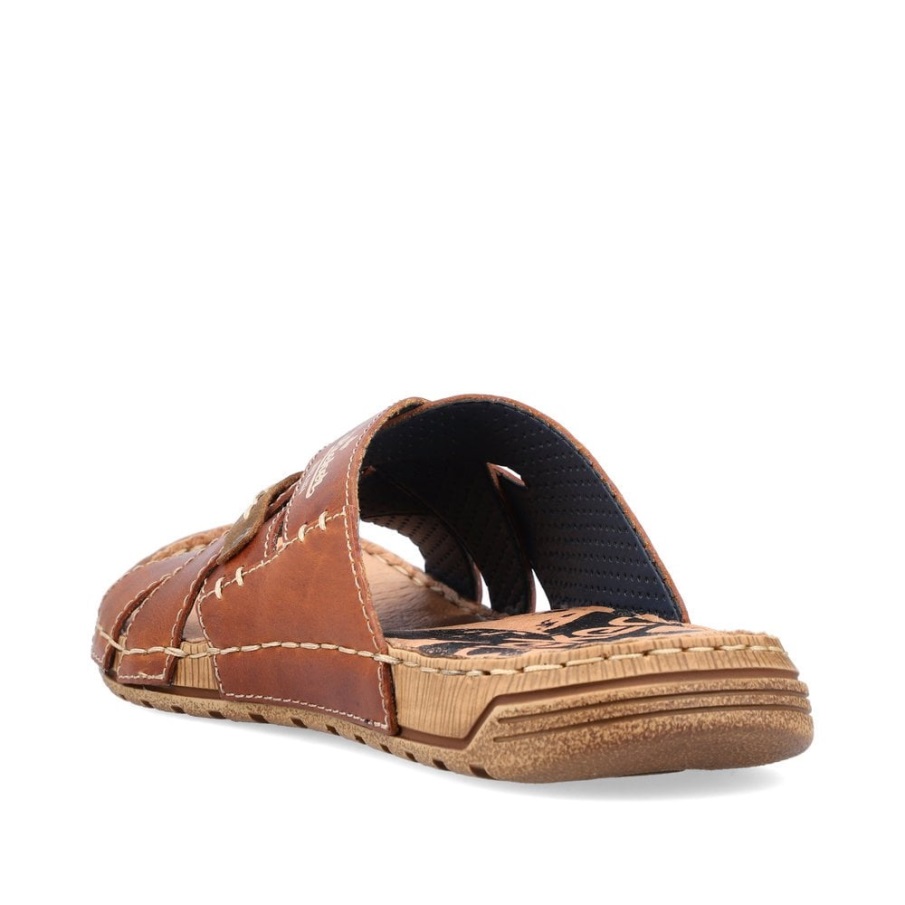 Brown Rieker 21999 Men's Sandals
