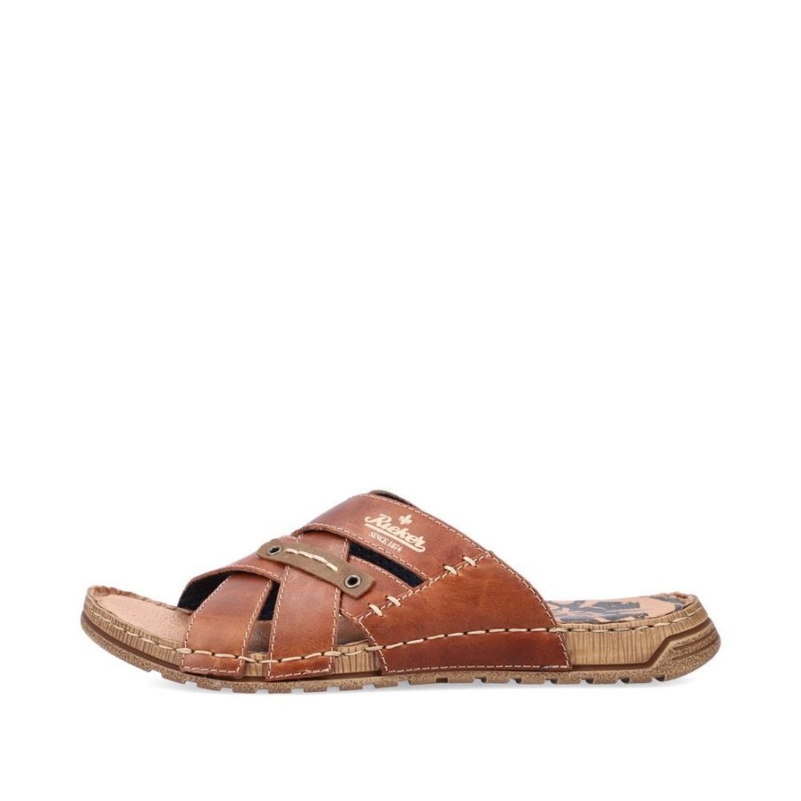 Brown Rieker 21999 Men's Sandals