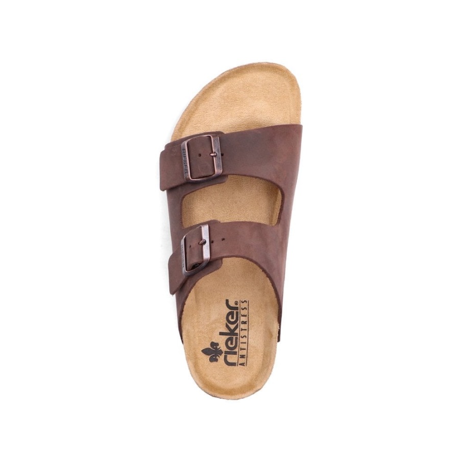 Brown Rieker 22190 Men's Sandals