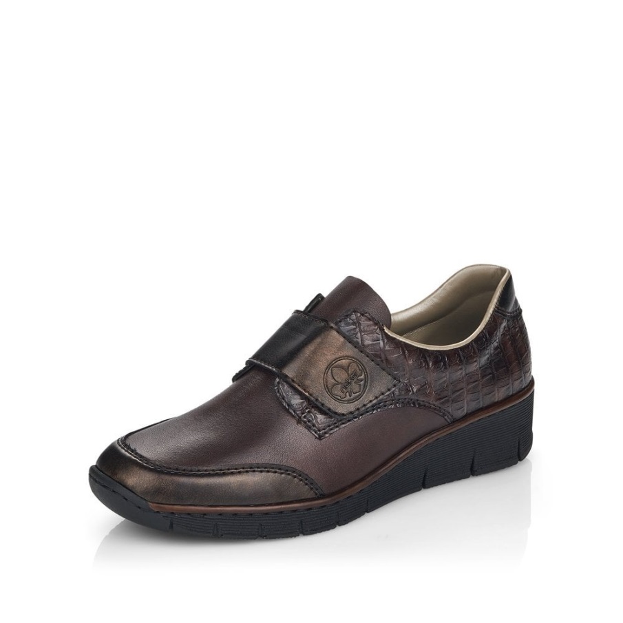 Bruine Rieker 53750 Damesschoenen