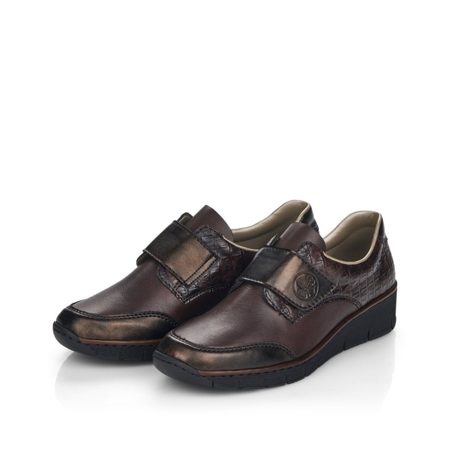Bruine Rieker 53750 Damesschoenen