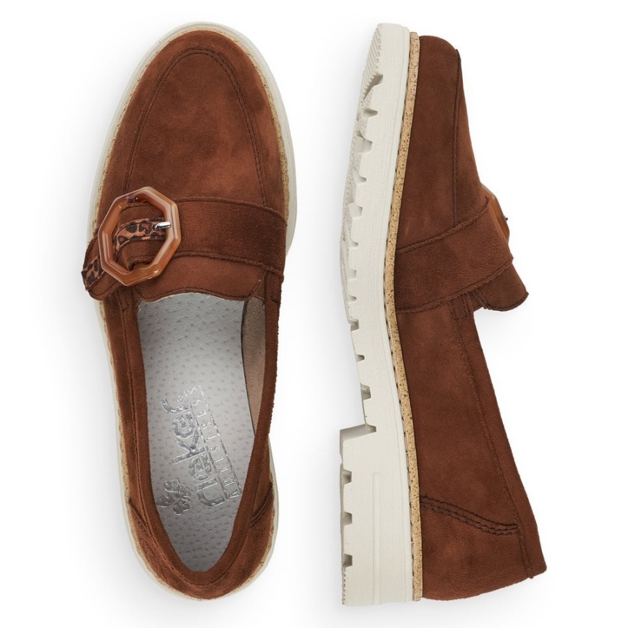 Bruine Rieker 54864 Damesschoenen