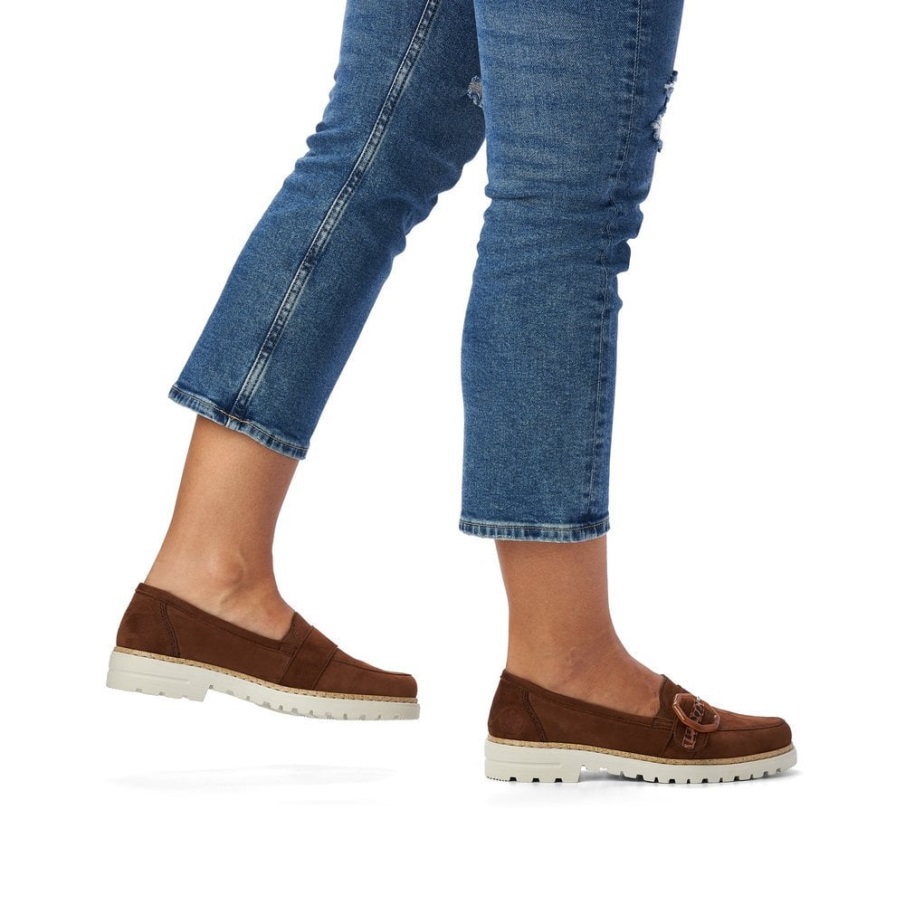 Bruine Rieker 54864 Damesschoenen