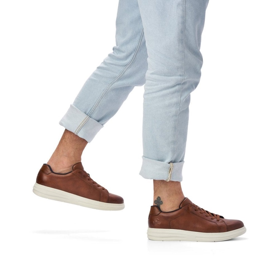 Bruine Rieker B6321 Herenschoenen