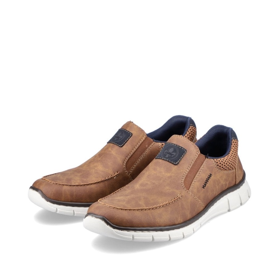 Bruine Rieker B7756 Herenschoenen