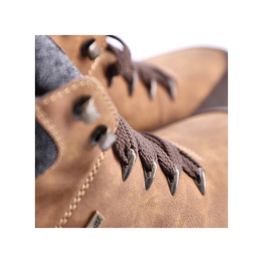 Bruine Rieker F6744 Herenlaarzen