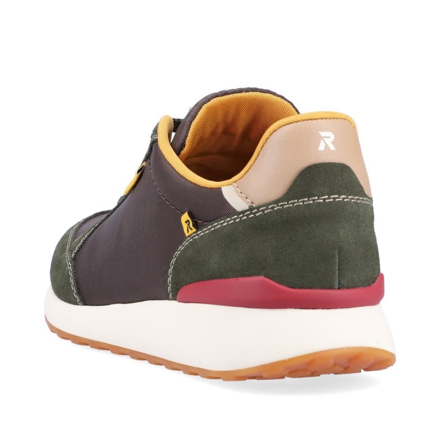 Rieker Groene R-evolution 07604 Herensneaker/schoenen