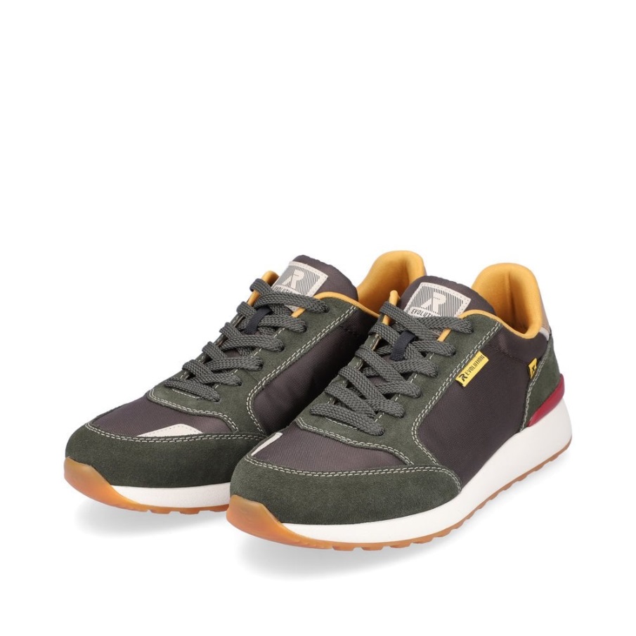 Rieker Groene R-evolution 07604 Herensneaker/schoenen