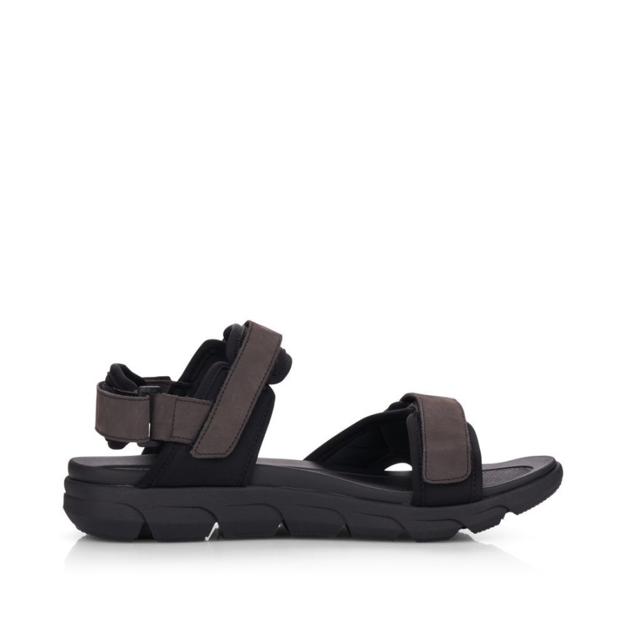 Rieker Grijze R-evolution 20803 Herensandalen