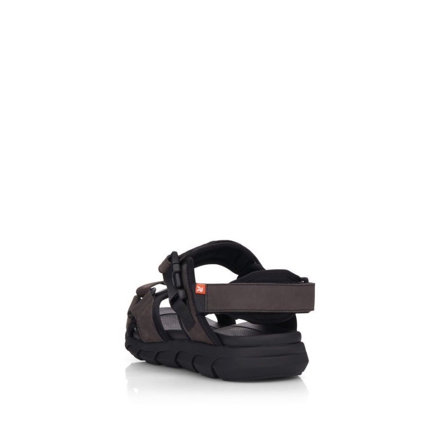 Rieker Grijze R-evolution 20803 Herensandalen