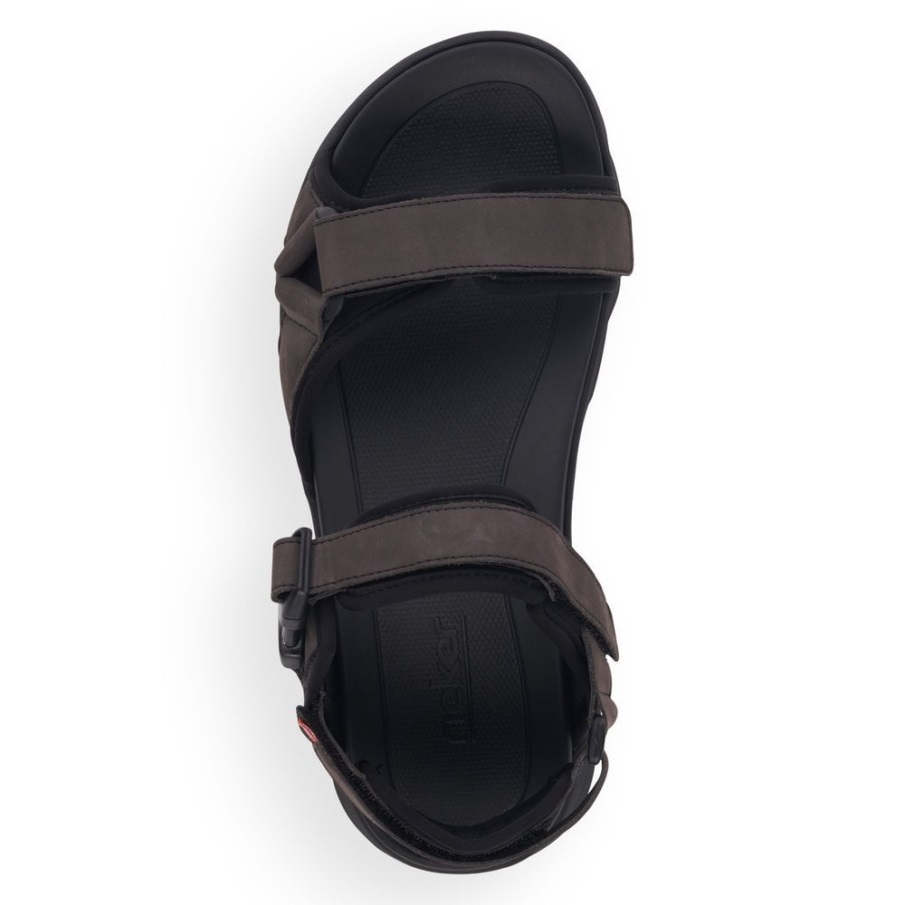 Rieker Grijze R-evolution 20803 Herensandalen