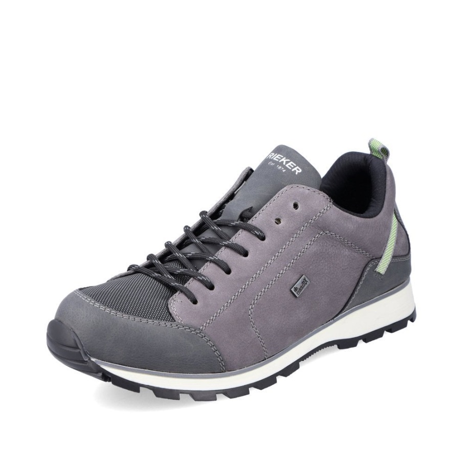Grijze Rieker B5721 Herenschoenen