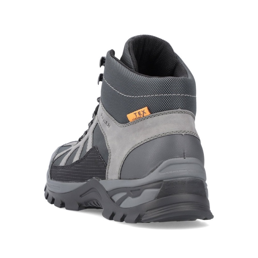 Grey Rieker Men's Boots