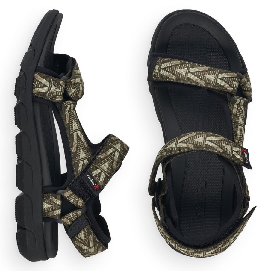 Rieker R-evolution 20802 Herensandalen Groen