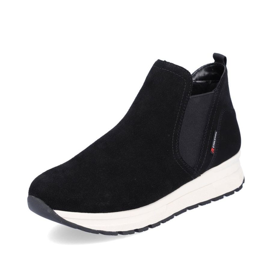 Rieker R-evolution 40860 Dames Laarzen Zwart