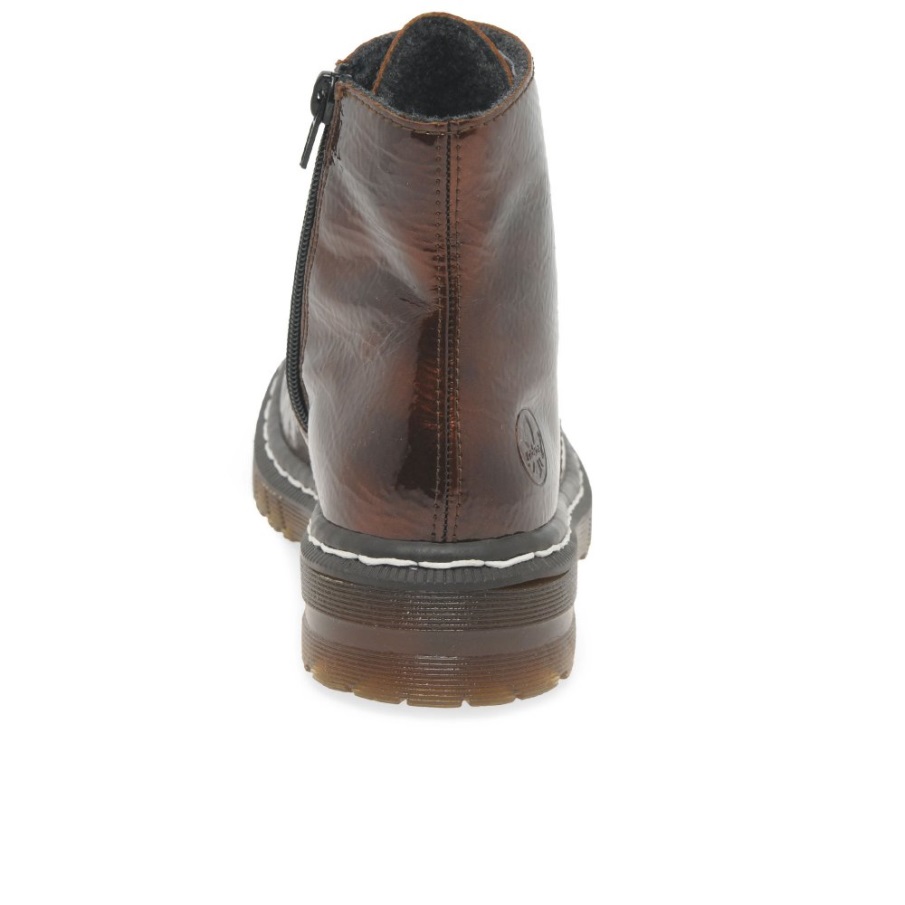 Antik Rieker Flame Ii Enkellaarzen Voor Dames