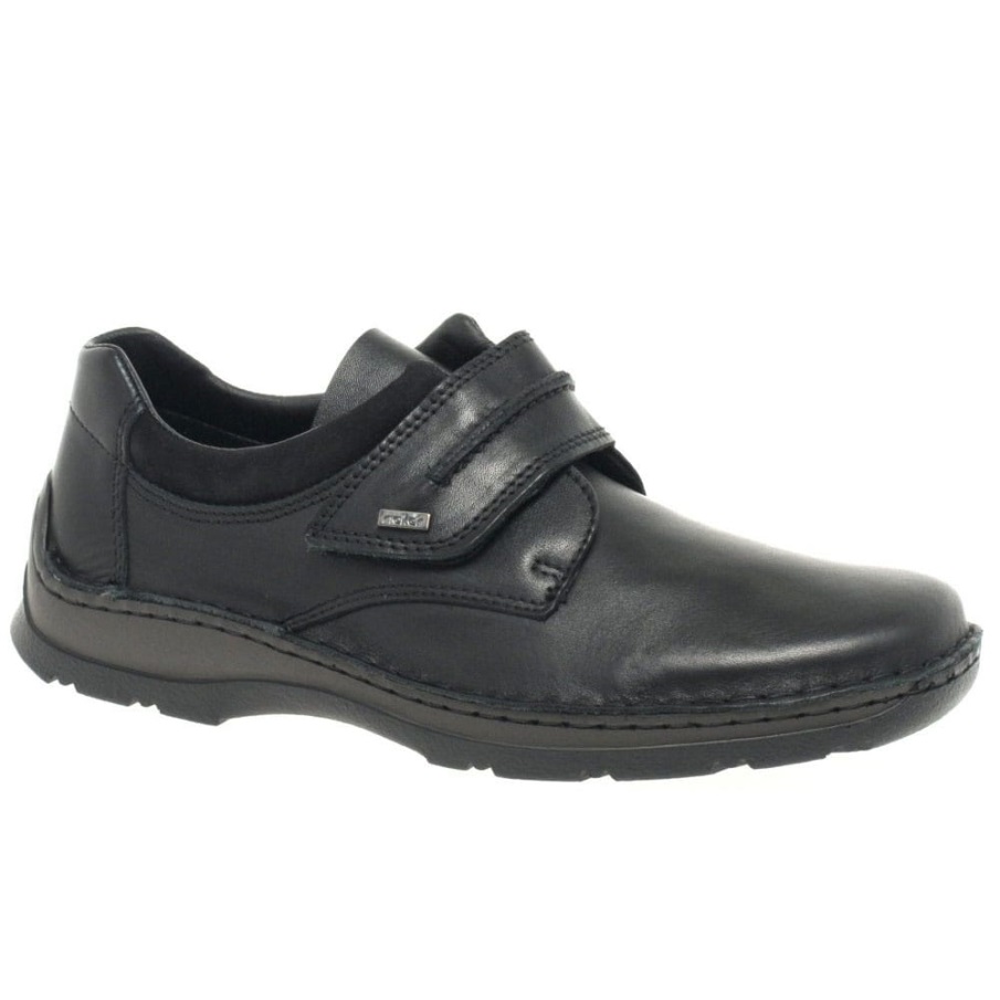Zwarte Rieker Clarino Casual Herenschoenen