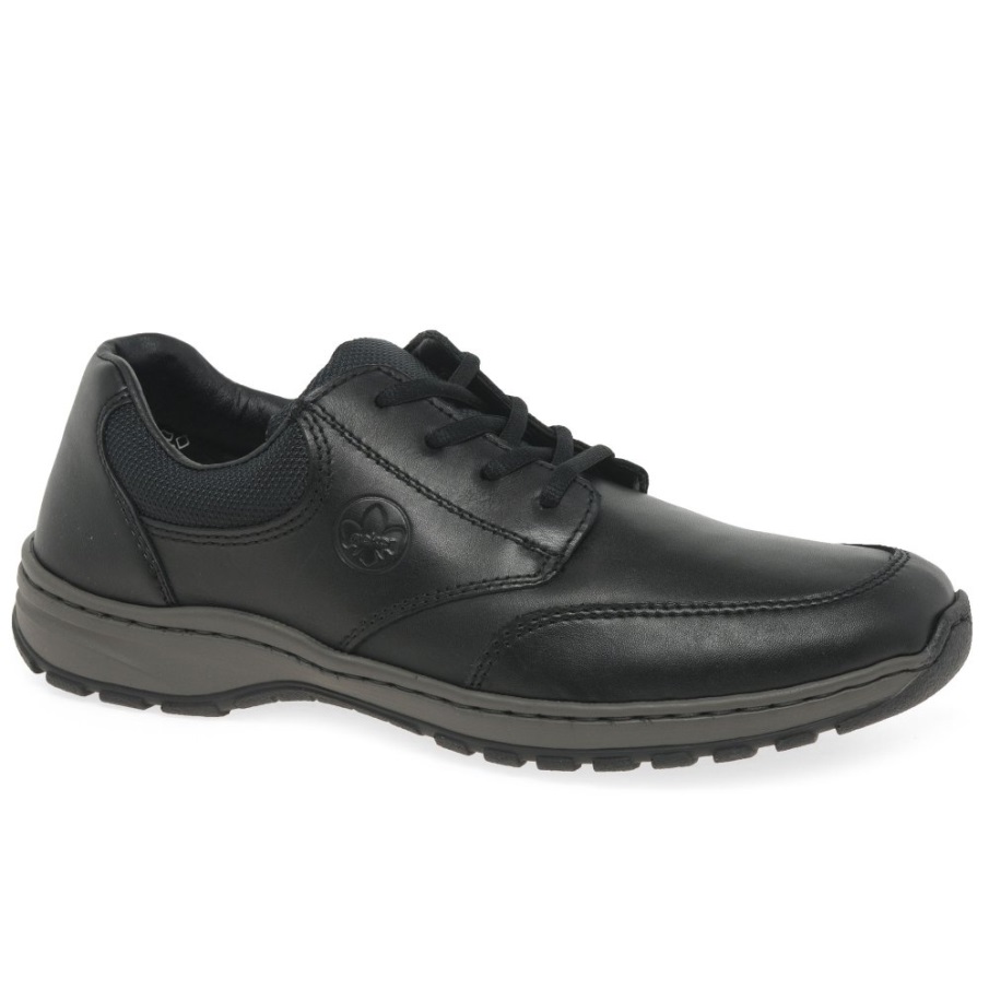 Zwarte Rieker Langdale Heren Casual Schoenen
