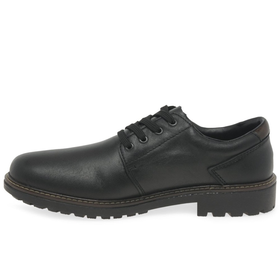 Black Rieker Lorton Mens Shoes
