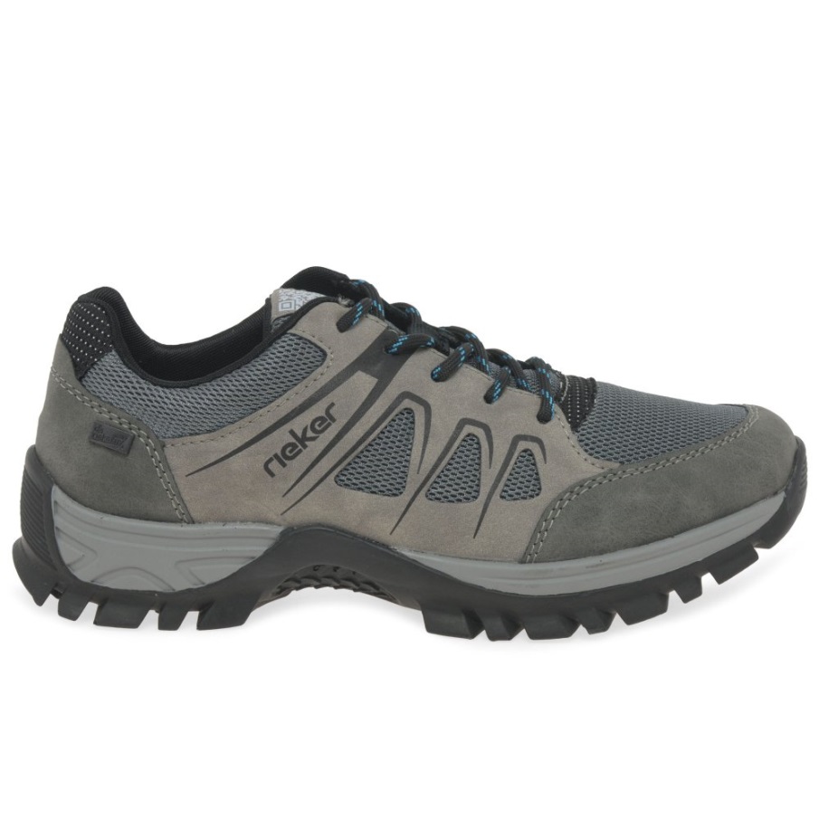 Blauwe Rieker Haven Wandelschoenen Voor Dames
