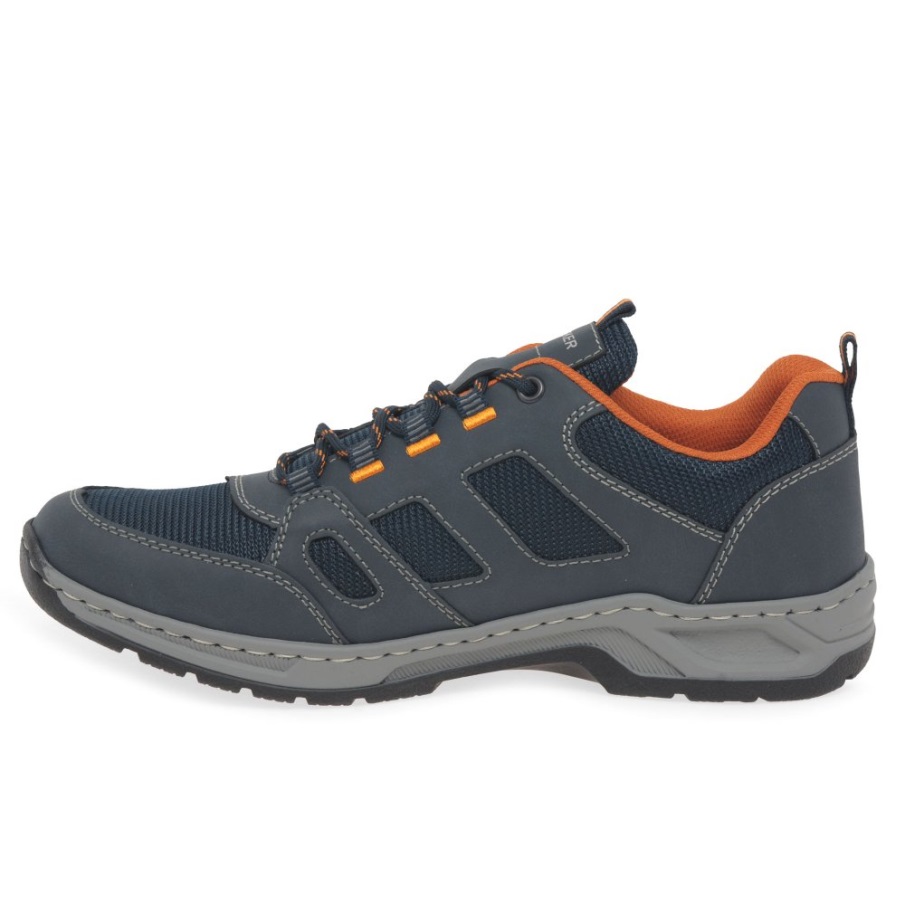 Blauwe Rieker Ray Herensneakers