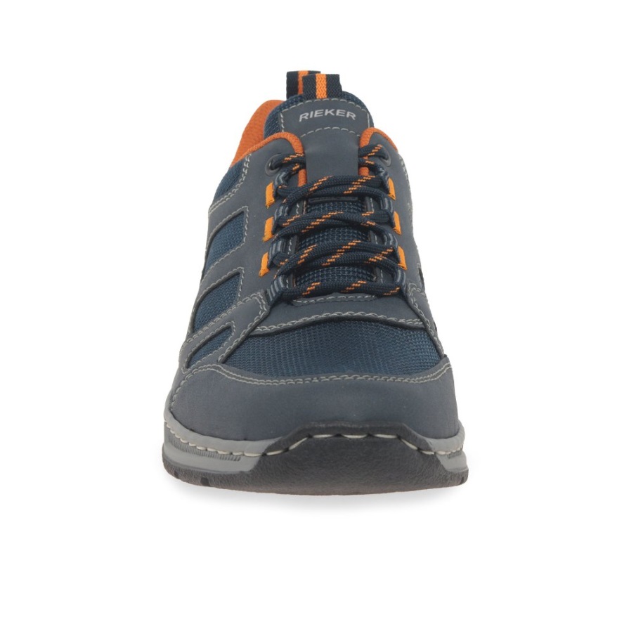 Blauwe Rieker Ray Herensneakers