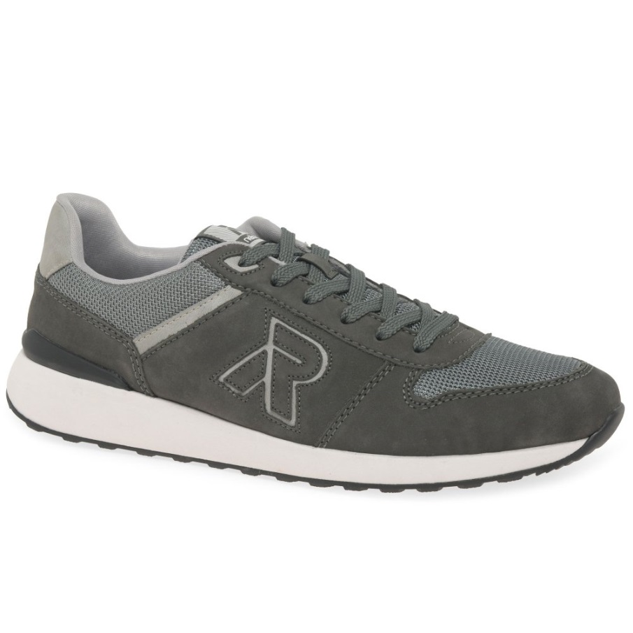 Grey Rieker Frank Mens Trainers
