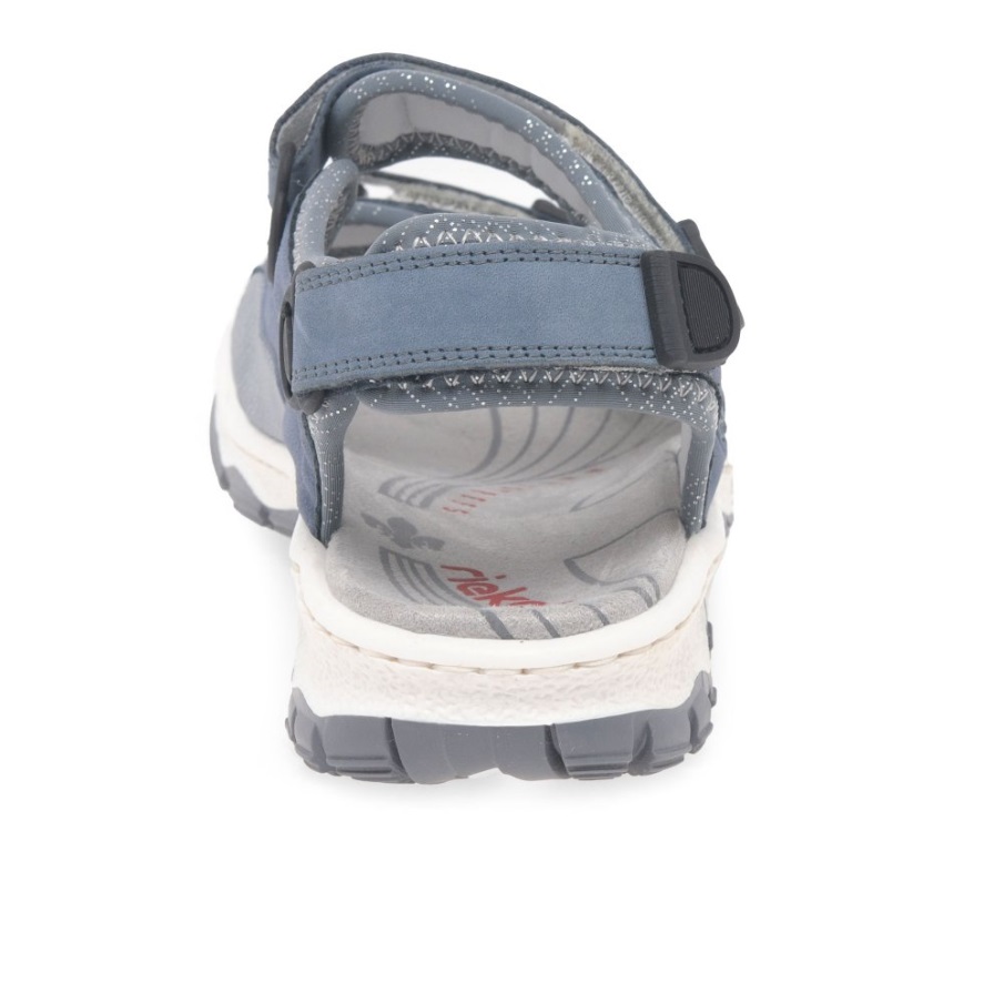 Jeans Rieker Liza Riptape Damessandalen