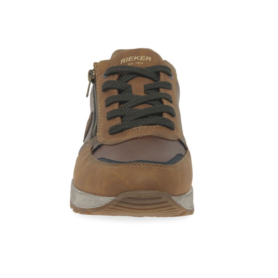 Leren Rieker Mason Herensneakers