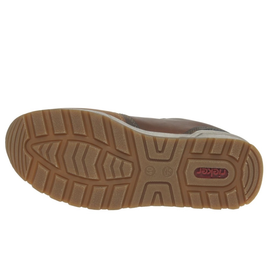 Leren Rieker Mason Herensneakers