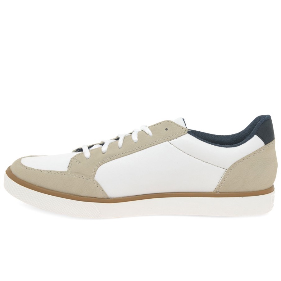 Rieker Berni Heren Sneakers Wit