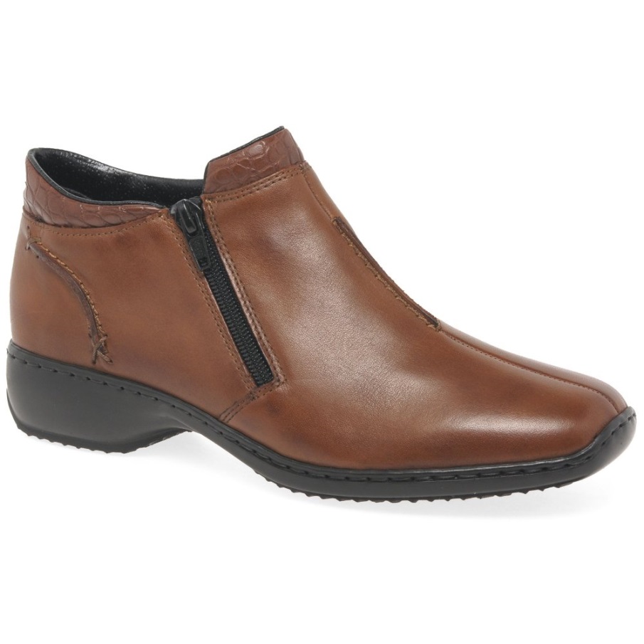 Rieker Motregen Dames Casual Enkellaarzen Muscat