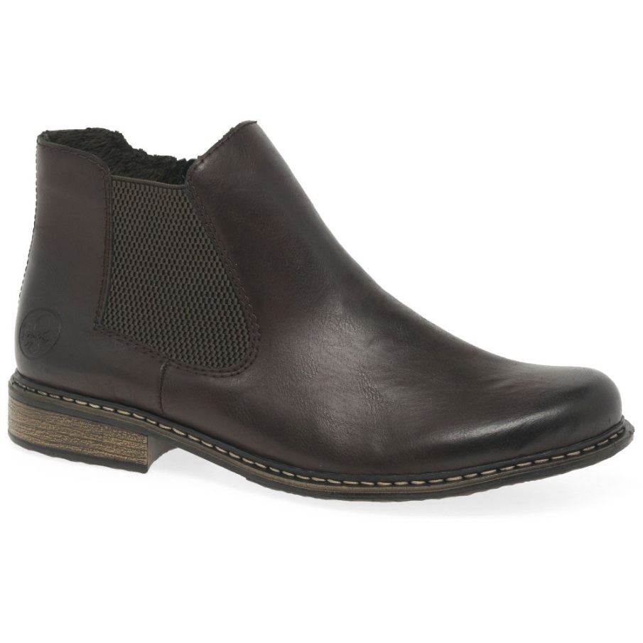 Rieker Elton Dames Chelsea Boots Bruin